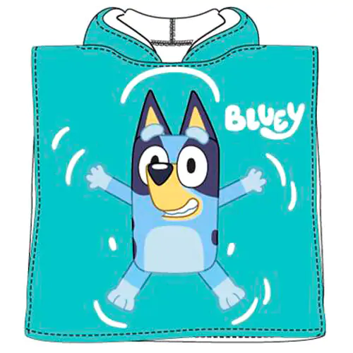 Bluey microfibre poncho towel product photo
