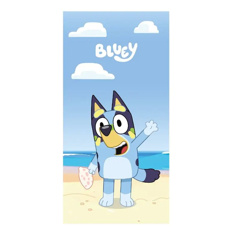 Bluey microfibre beach towel product photo