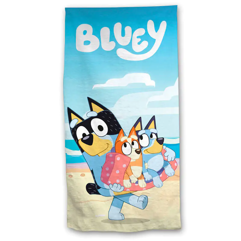 Bluey microfibre beach towel product photo