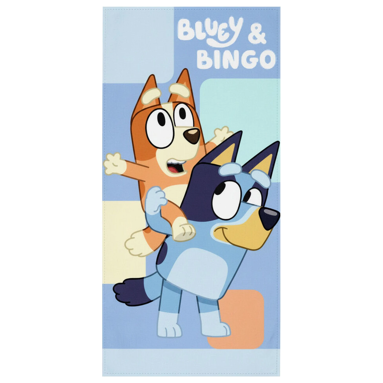 Bluey microfibre beach towel product photo