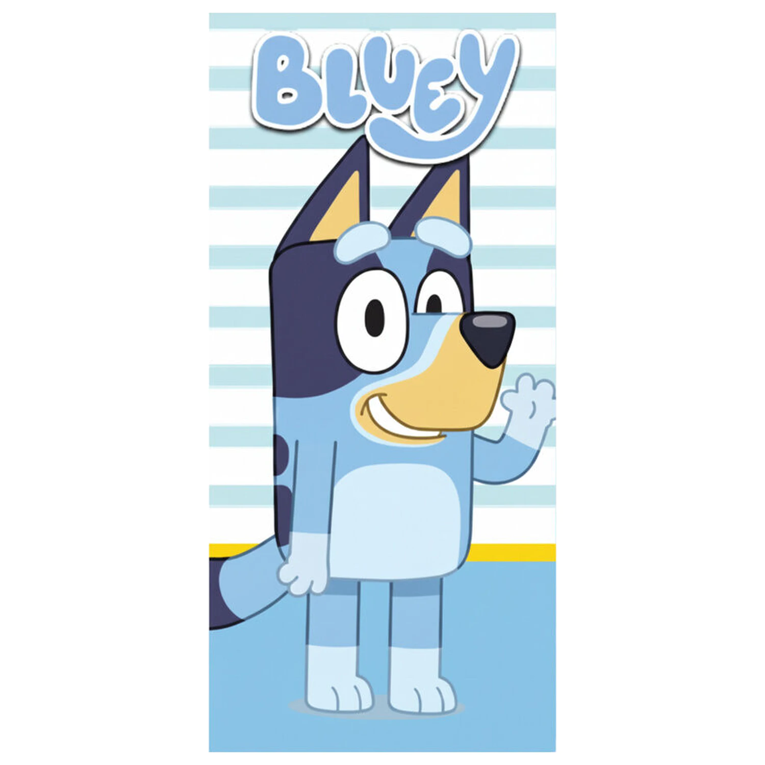 Bluey microfibre beach towel product photo