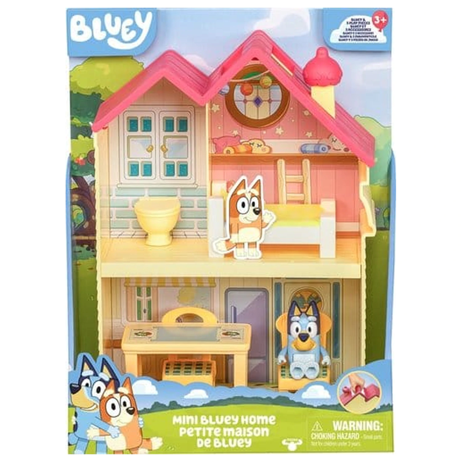 Bluey Playset Mini Heelers Home product photo