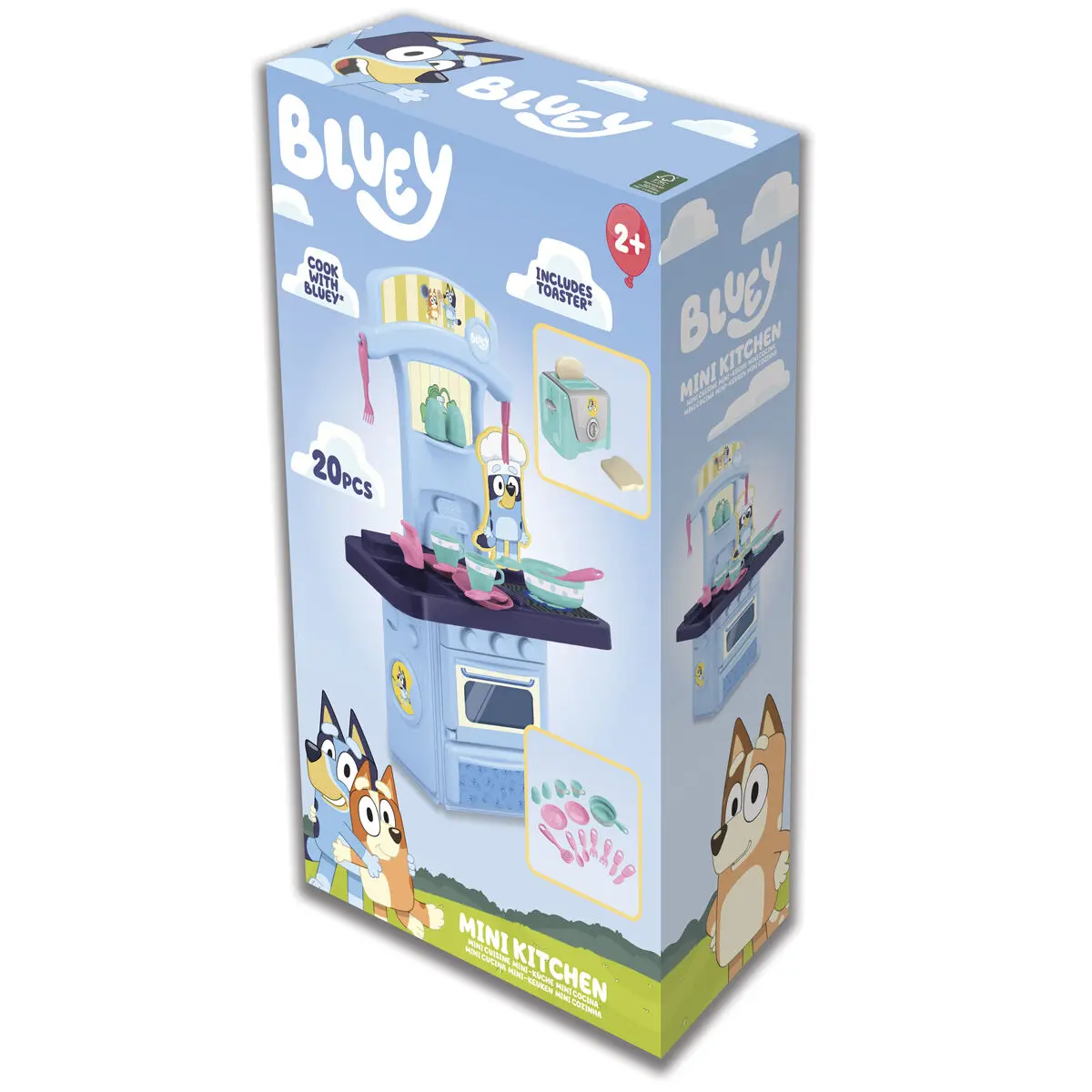 Bluey Mini Kitchen + Toaster product photo
