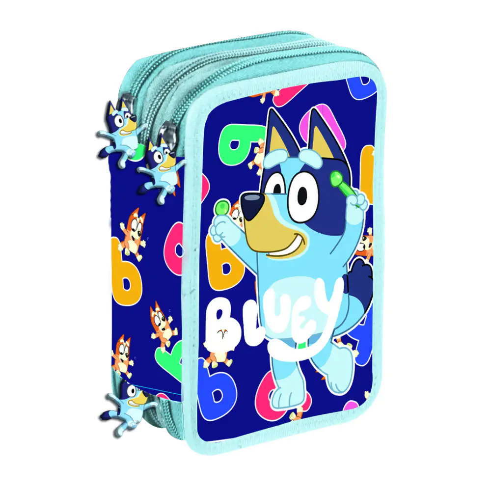 Bluey Miniplay triple pencil case product photo