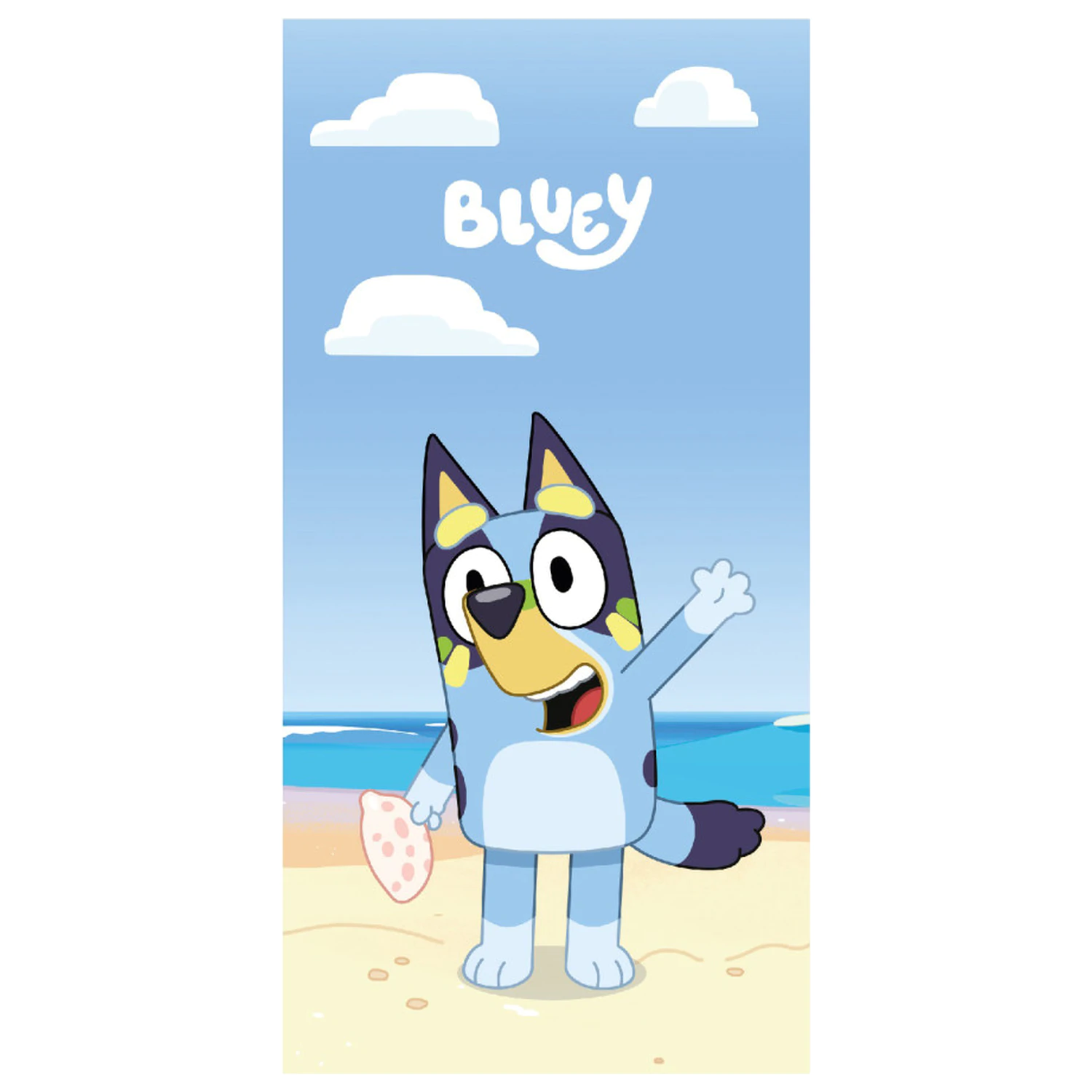 Bluey Ocean Bath Towel, Beach Towel product photo