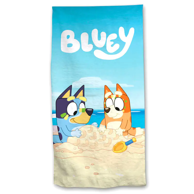 Bluey cotton beach towel product photo