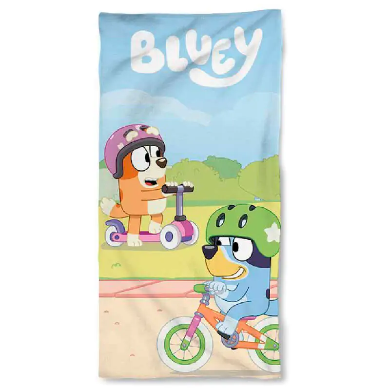 Bluey cotton beach towel product photo