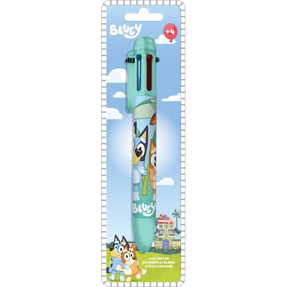 Bluey Pen 6 colours product photo