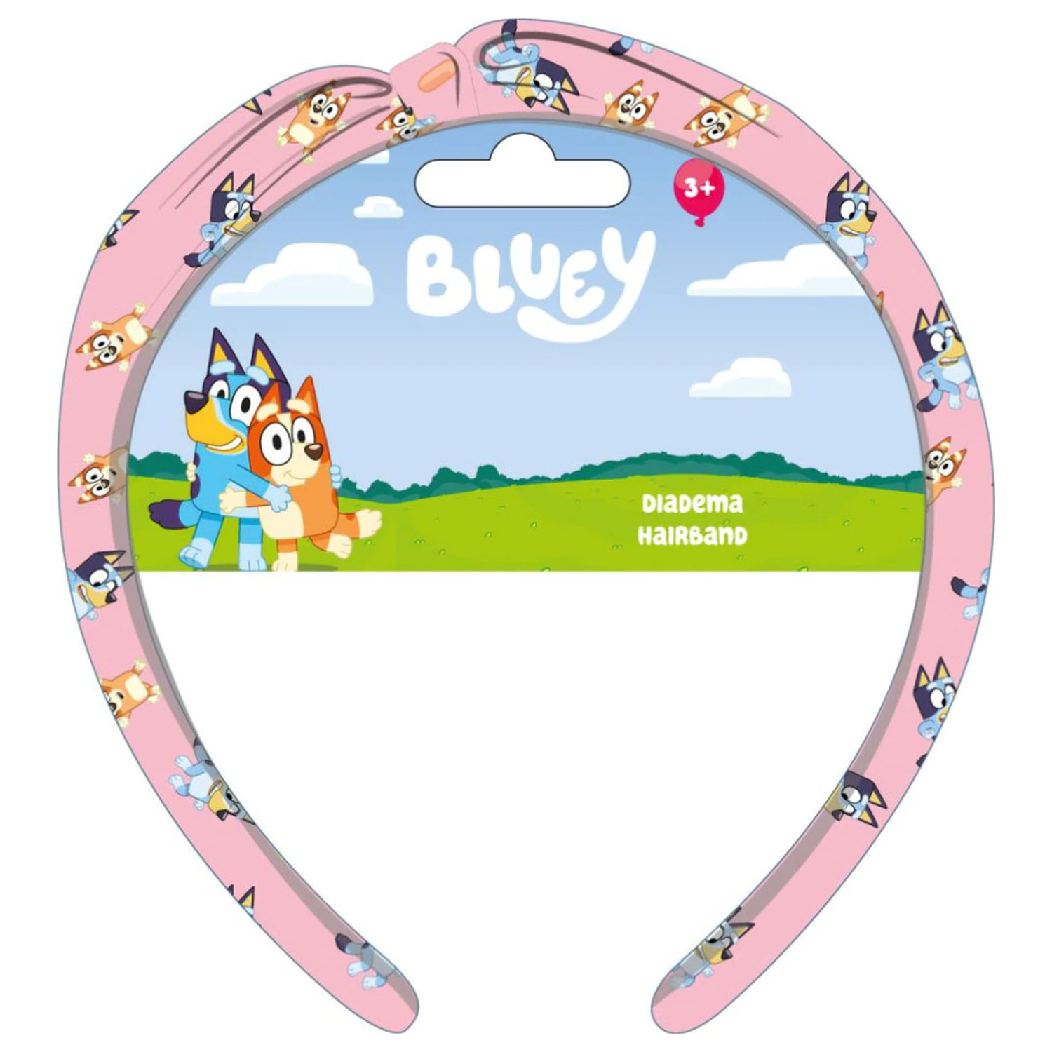 Bluey Pink Headband product photo