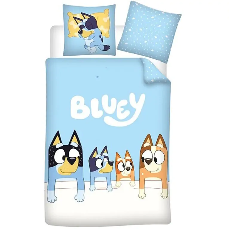 Bluey policotton duvet cover bed 90cm termékfotó