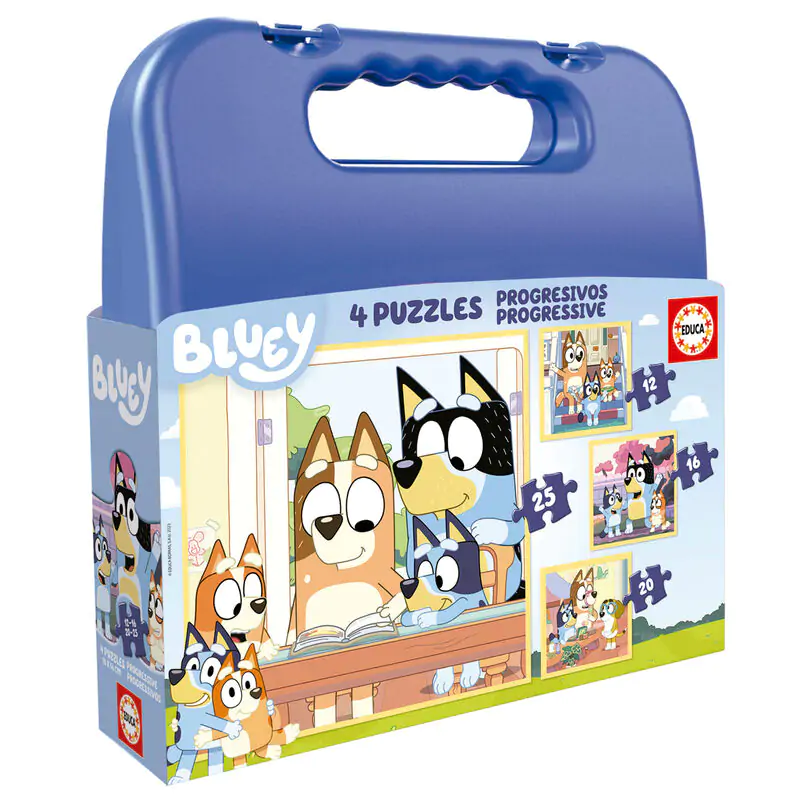 Bluey briefcase puzzle 12-16-20-25pcs termékfotó