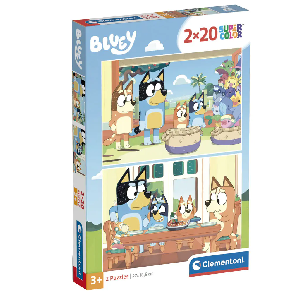 Bluey puzzle 2x20pcs termékfotó