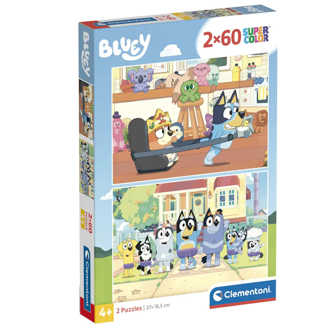 Bluey puzzle 2x60pcs product photo