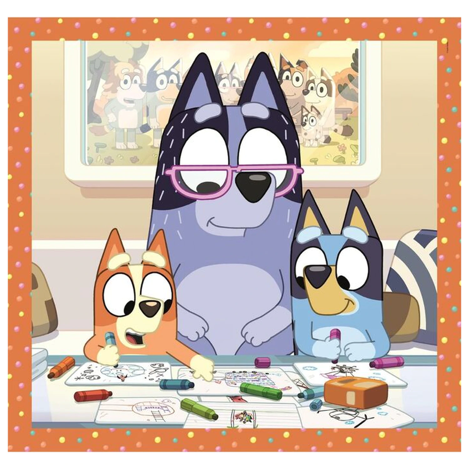 Bluey puzzle 3x48pcs product photo
