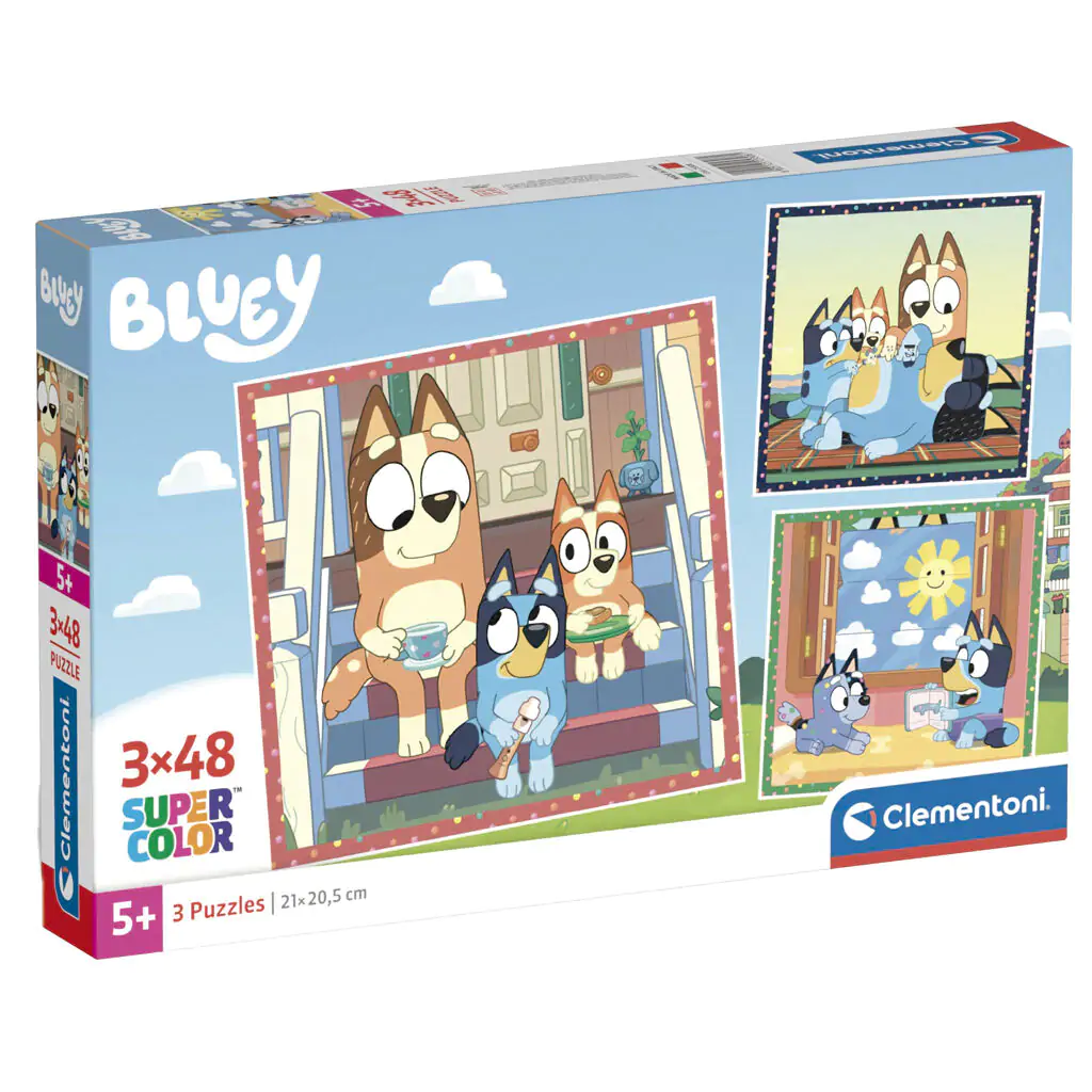 Bluey puzzle 3x48pcs termékfotó