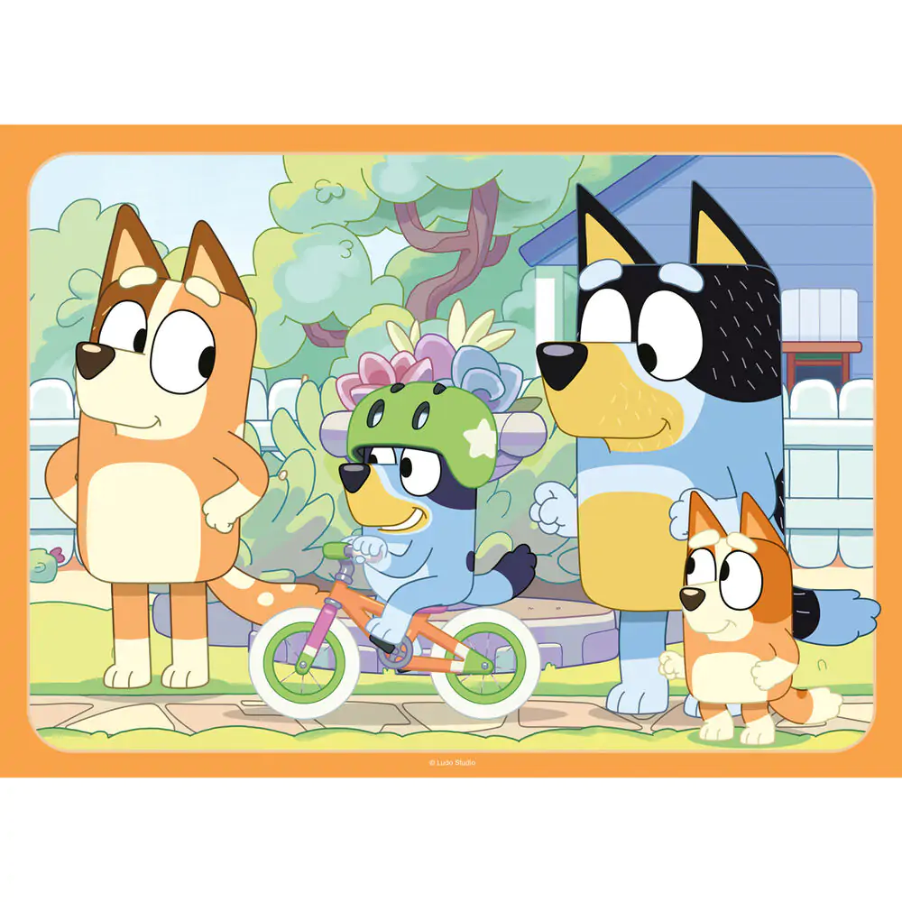 Bluey puzzle 4x42pcs product photo