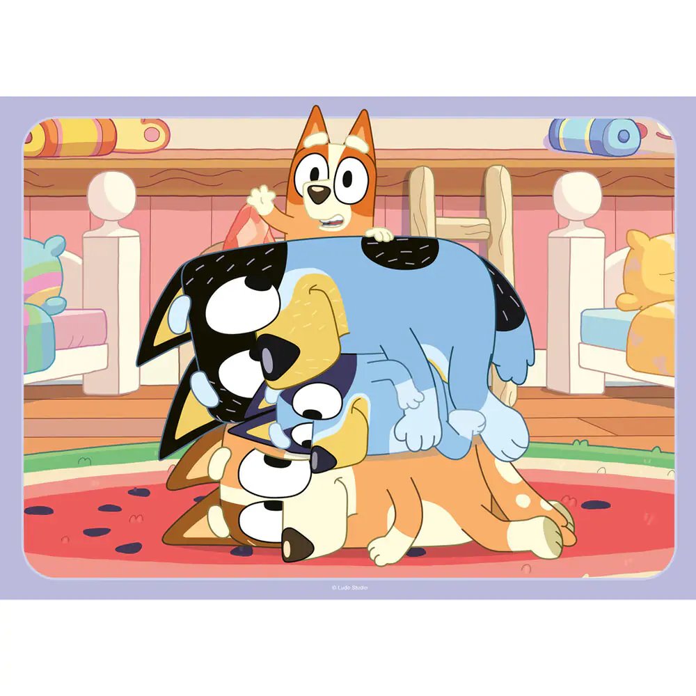 Bluey puzzle 4x42pcs product photo