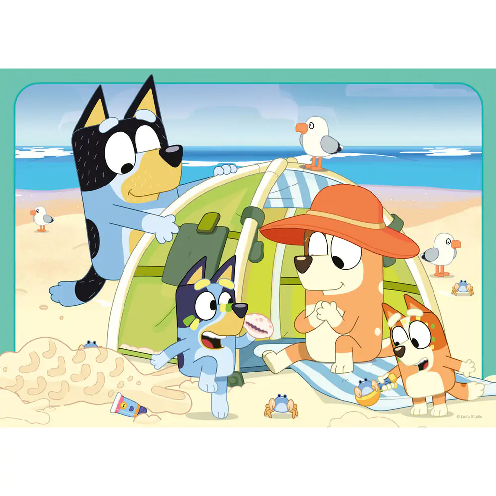 Bluey puzzle 4x42pcs product photo