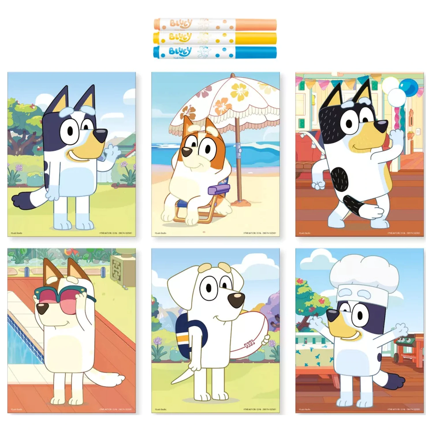 Bluey Rest Point Stamper Creative Set product photo