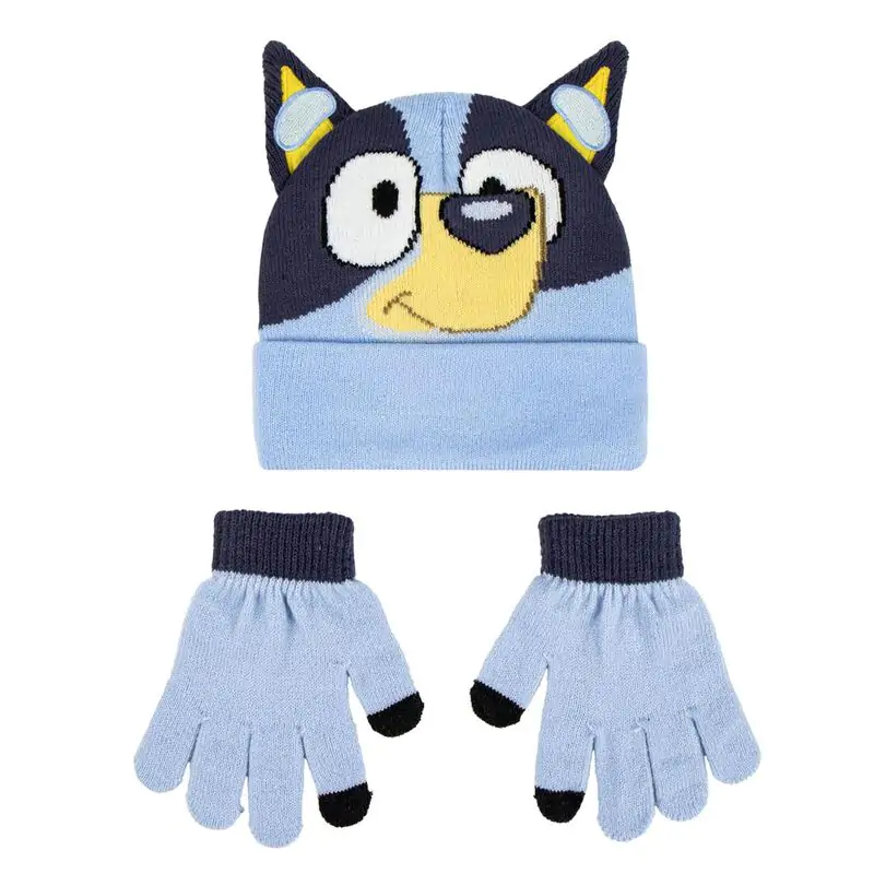Bluey hat and gloves set product photo