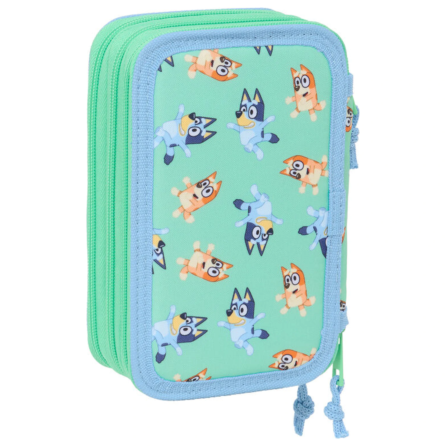 Bluey Sisters triple pencil case 37pcs product photo