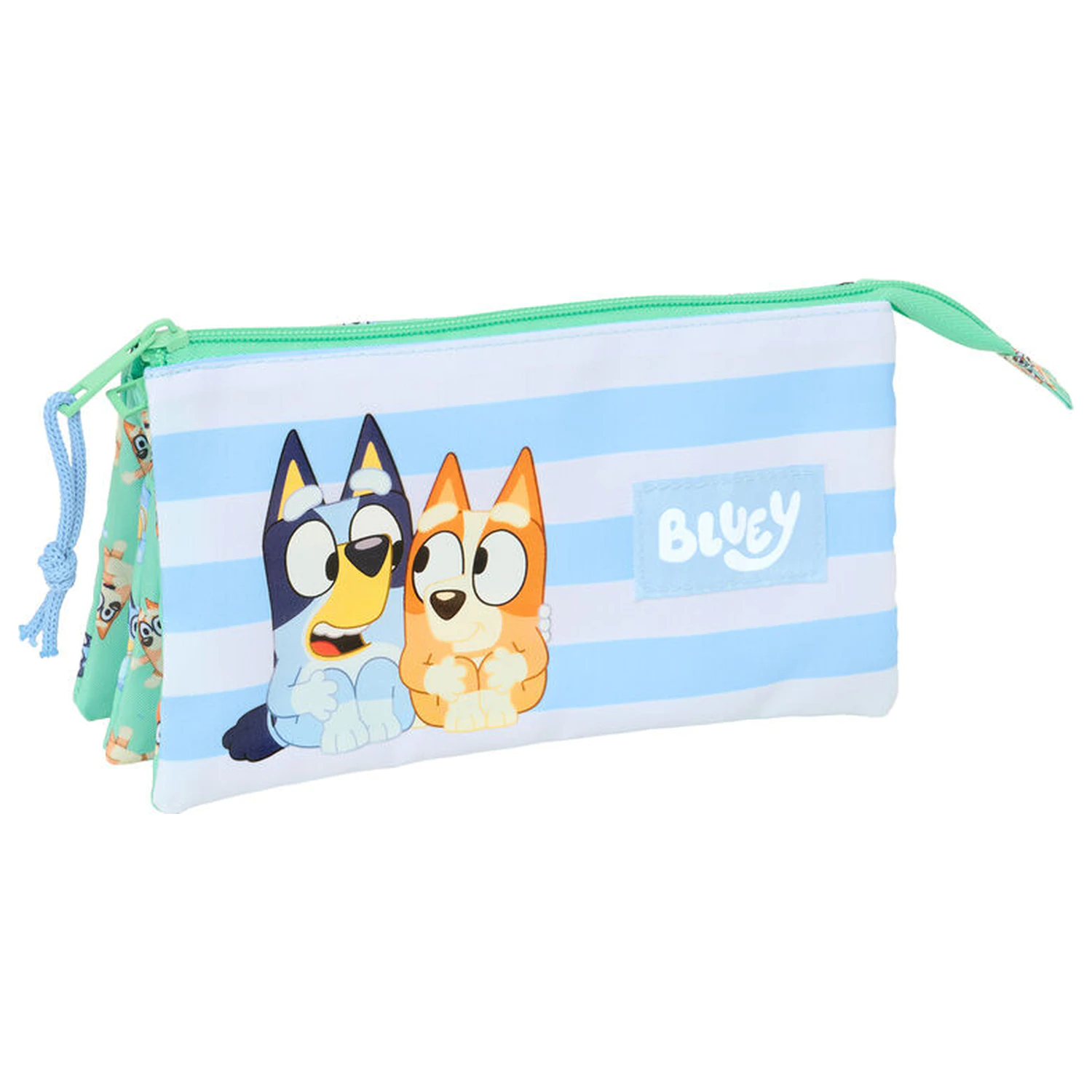 Bluey Sisters triple pencil case product photo
