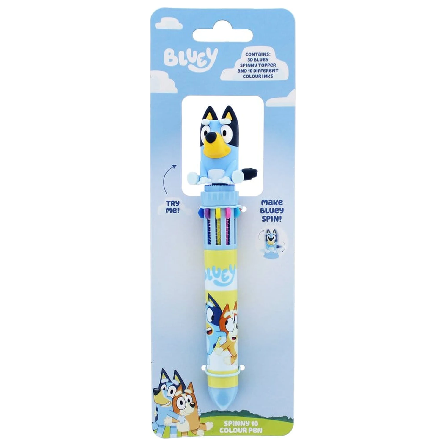 Bluey Multi Colour Pen Spinny product photo