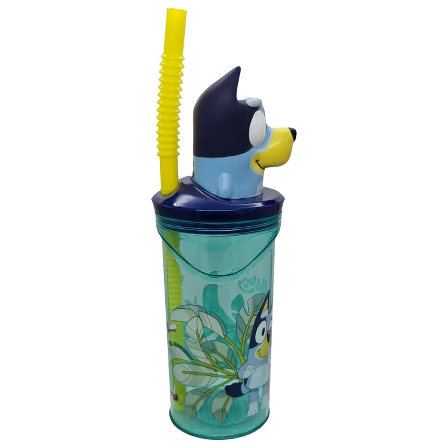 Bluey Splash 3D Plastic Straw Cup 360ml product photo