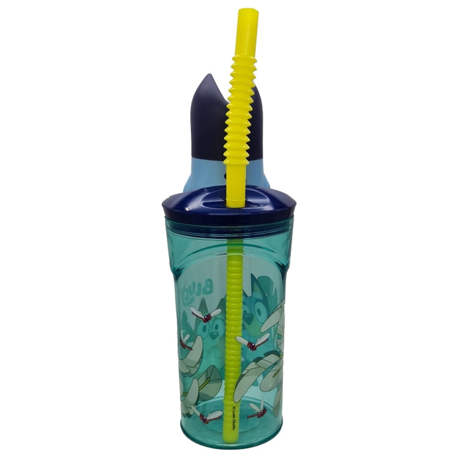 Bluey Splash 3D Plastic Straw Cup 360ml product photo
