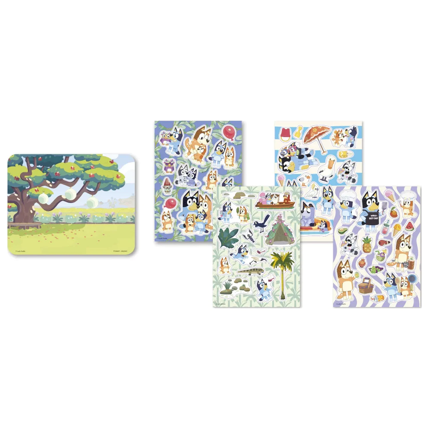 Bluey Summer Window Cling Set product photo