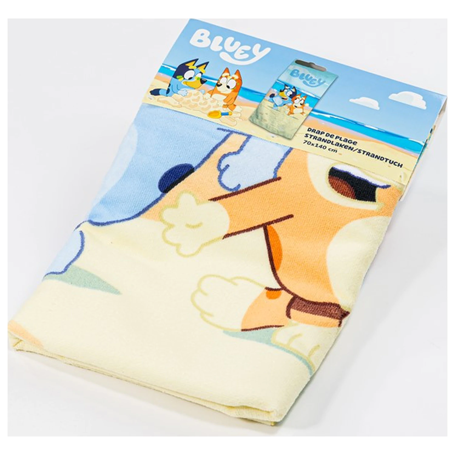Bluey Sunny Beach Towel 70x140cm product photo