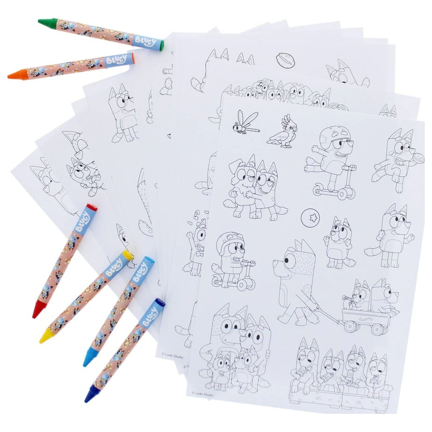 Bluey Sticker Colouring Set product photo