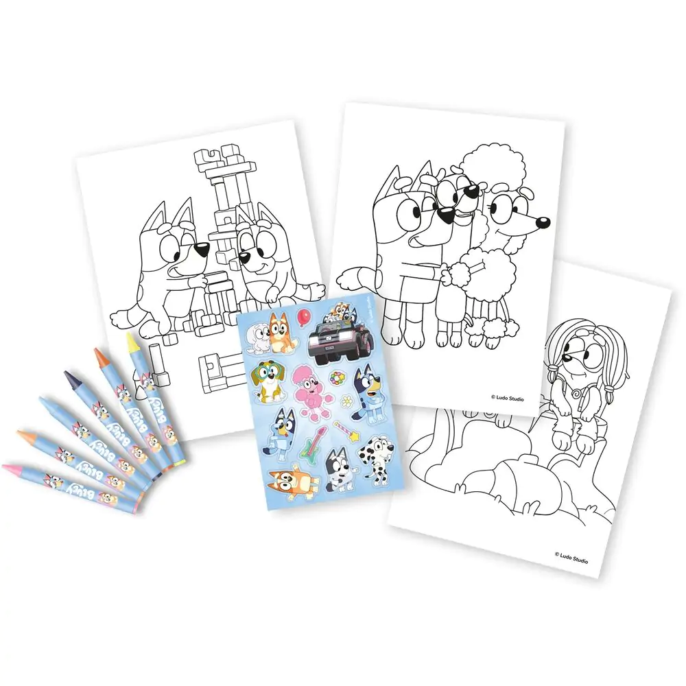Bluey Colouring set product photo