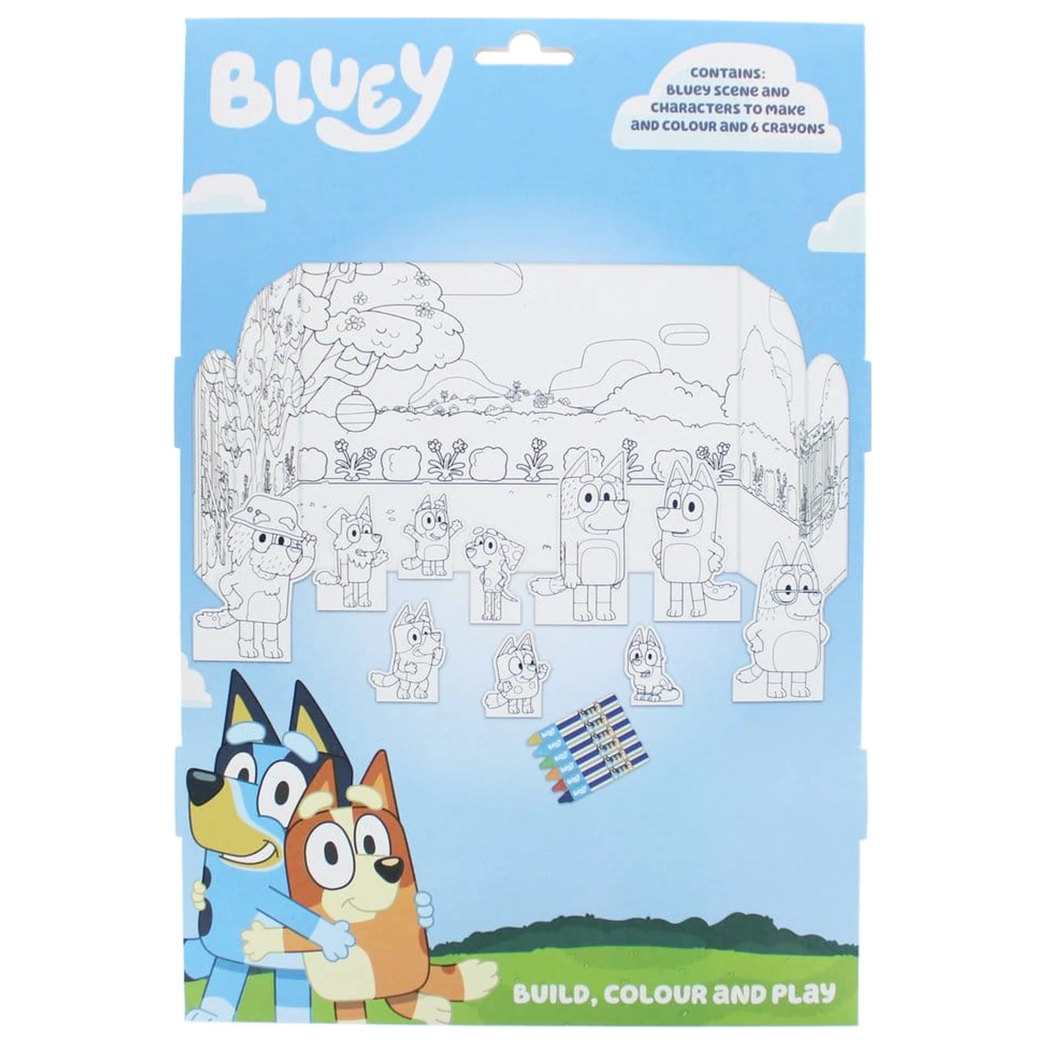 Bluey Colouring and Play World Set product photo