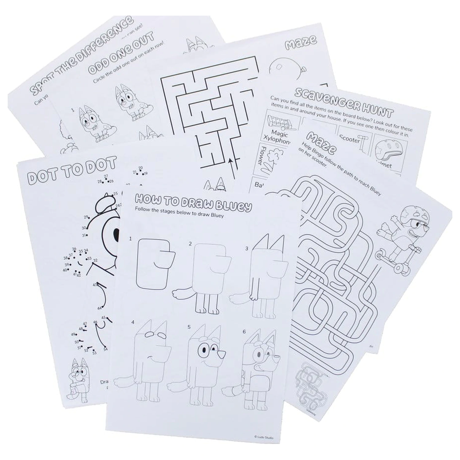 Bluey Activity & Fun Set product photo