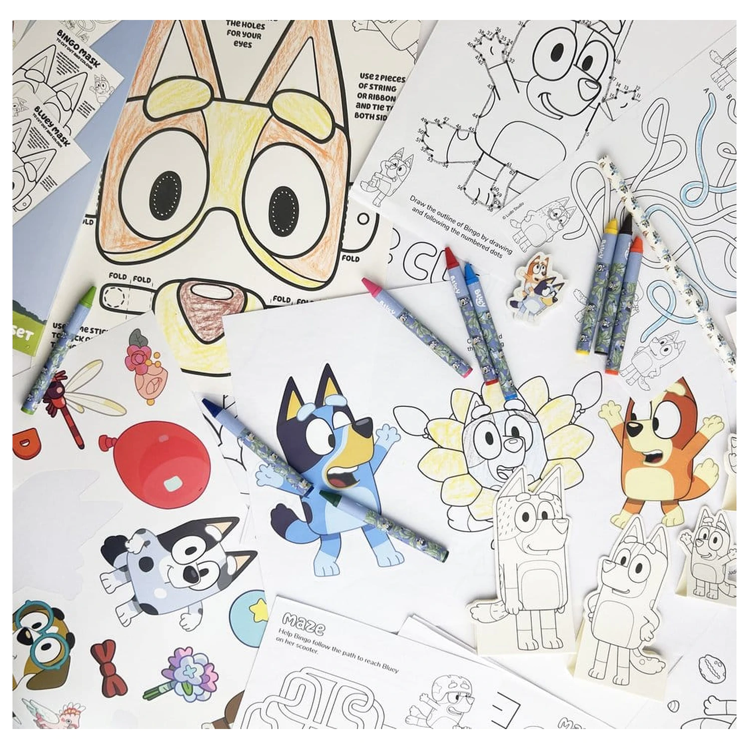 Bluey Play & Learning Poster Set product photo