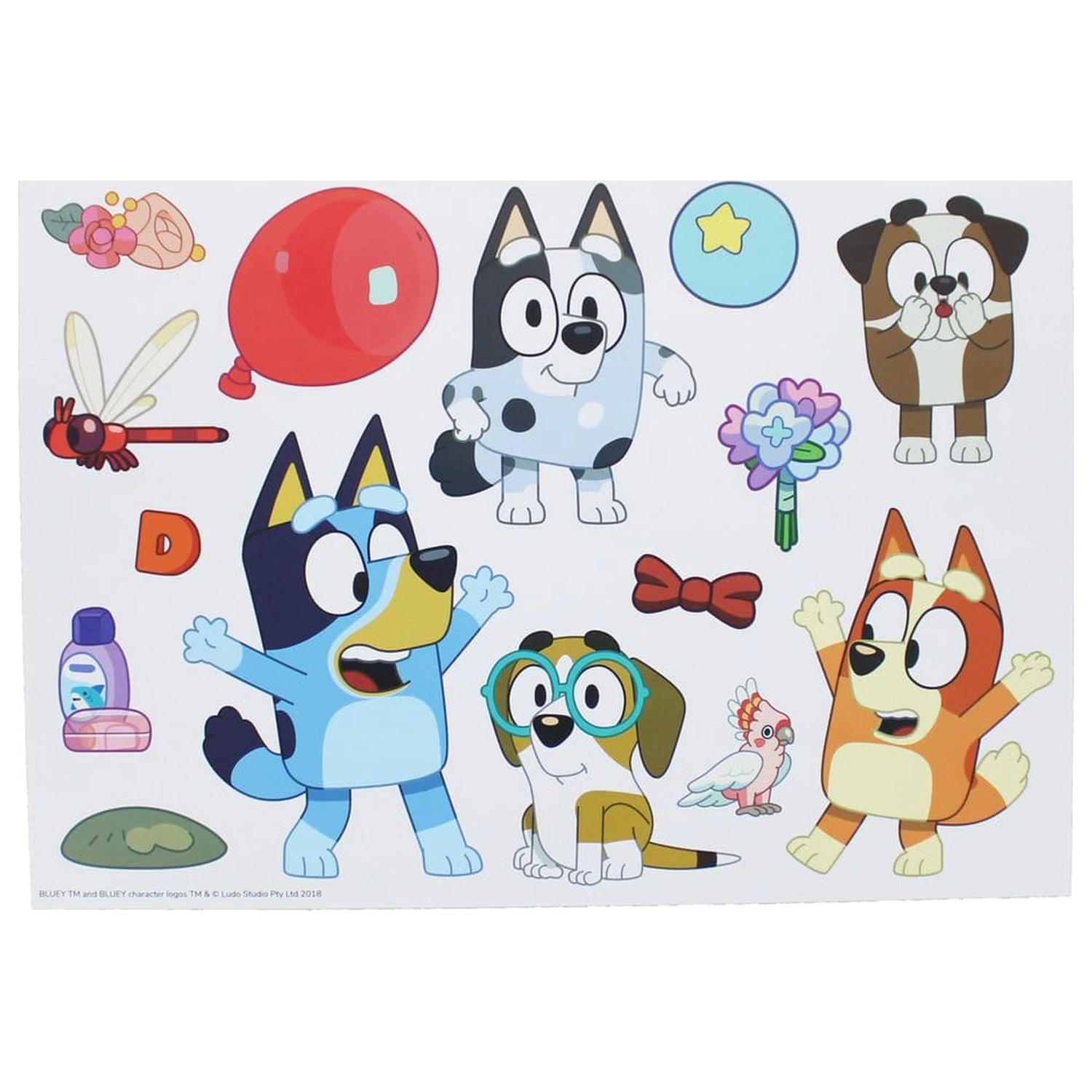 Bluey Play & Learning Poster Set product photo