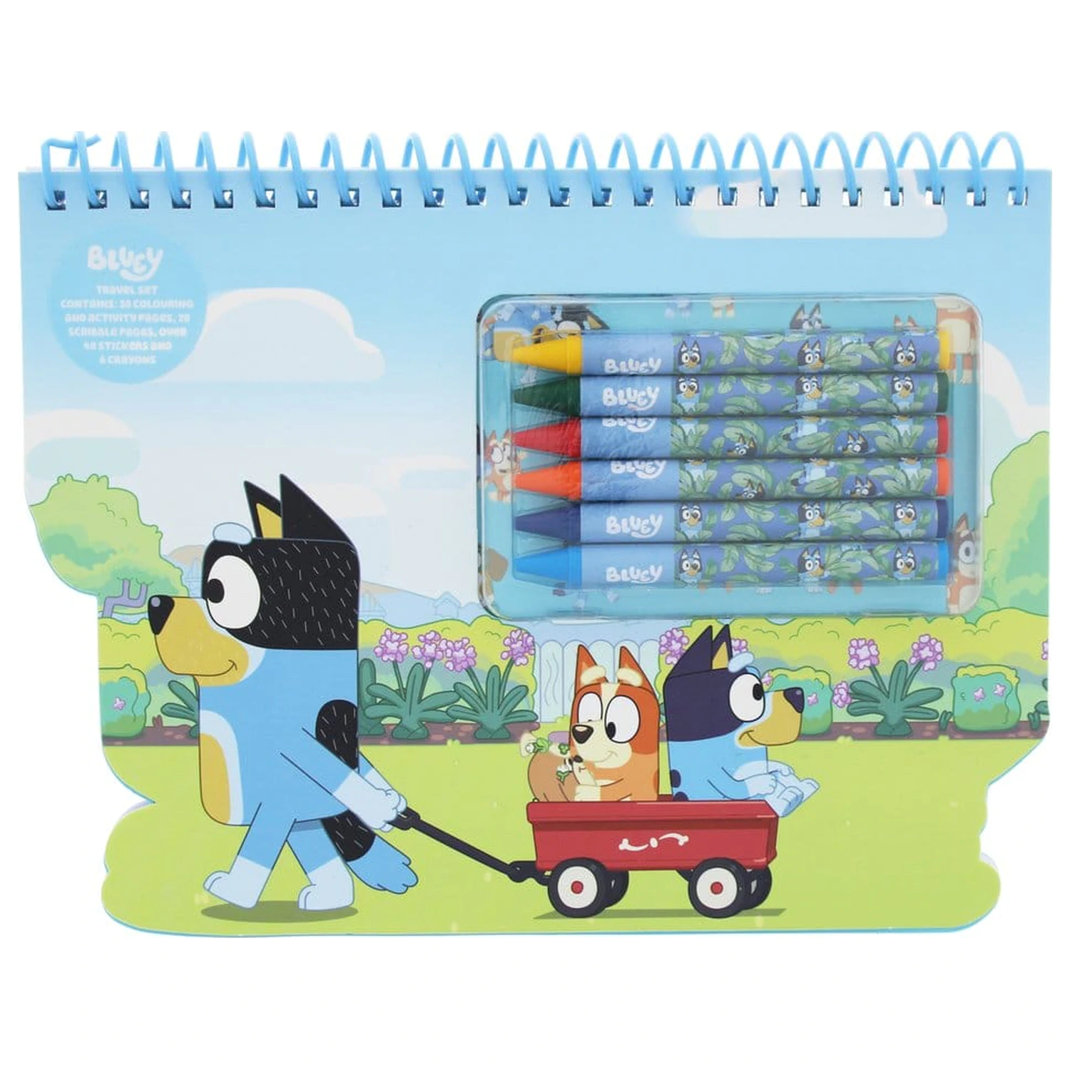 Bluey Travel Colouring Set product photo
