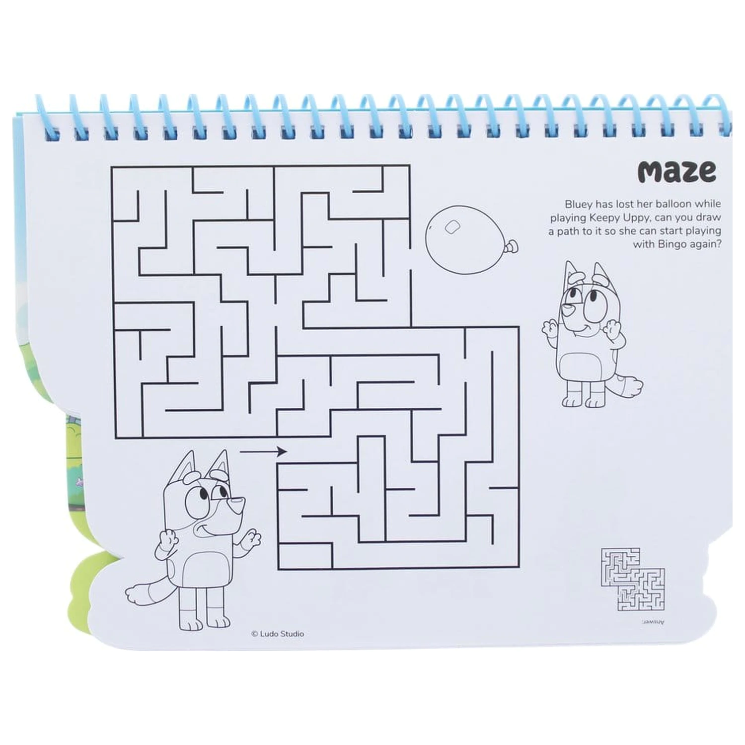Bluey Travel Colouring Set product photo