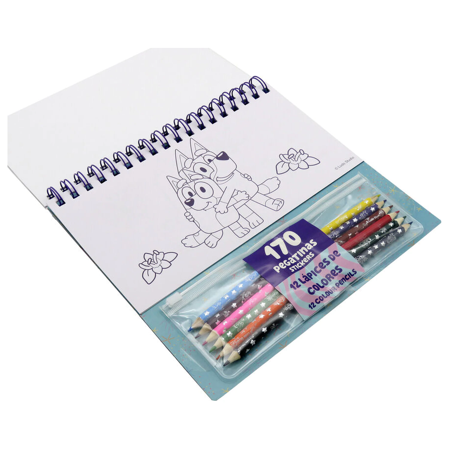 Bluey Colouring set with stickers product photo