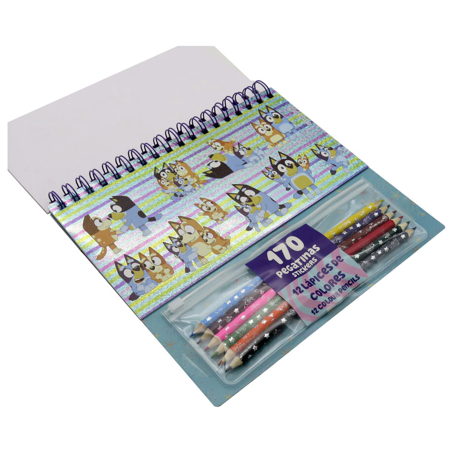 Bluey Colouring set with stickers product photo