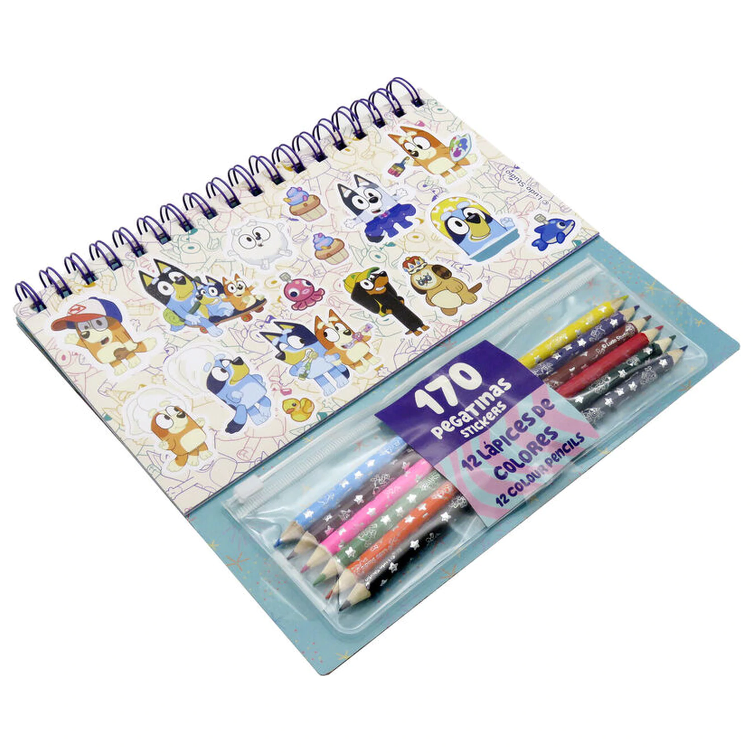 Bluey Colouring set with stickers product photo
