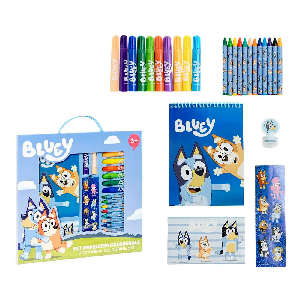 Bluey colouring stationery set termékfotó