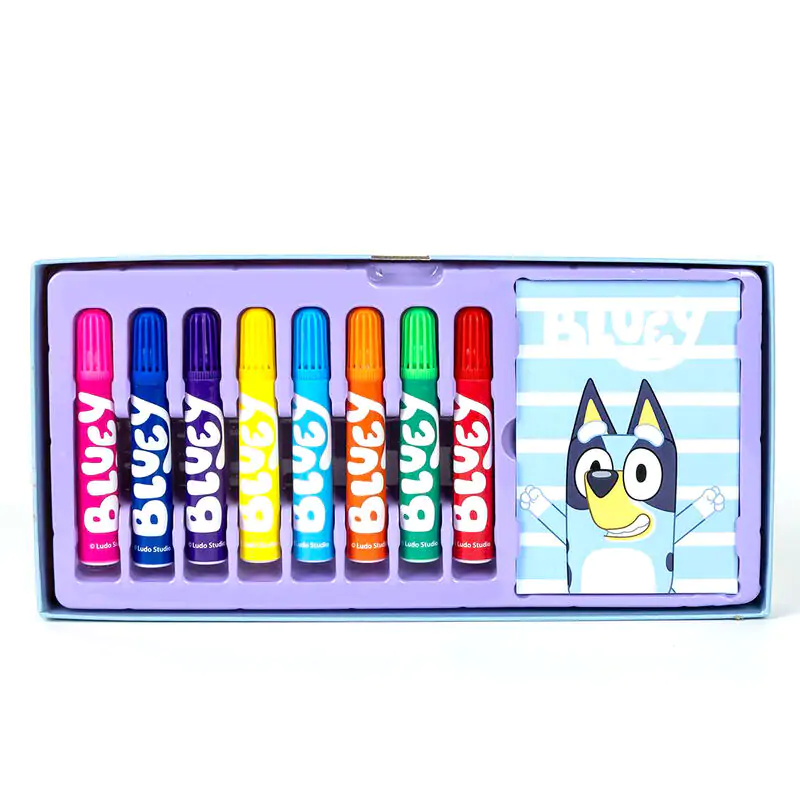 Bluey colouring stationery case termékfotó