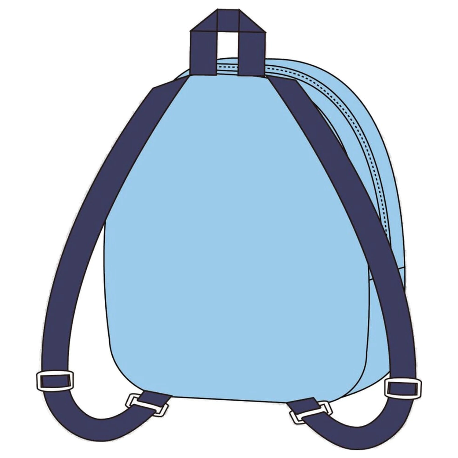 Bluey backpack 22cm product photo