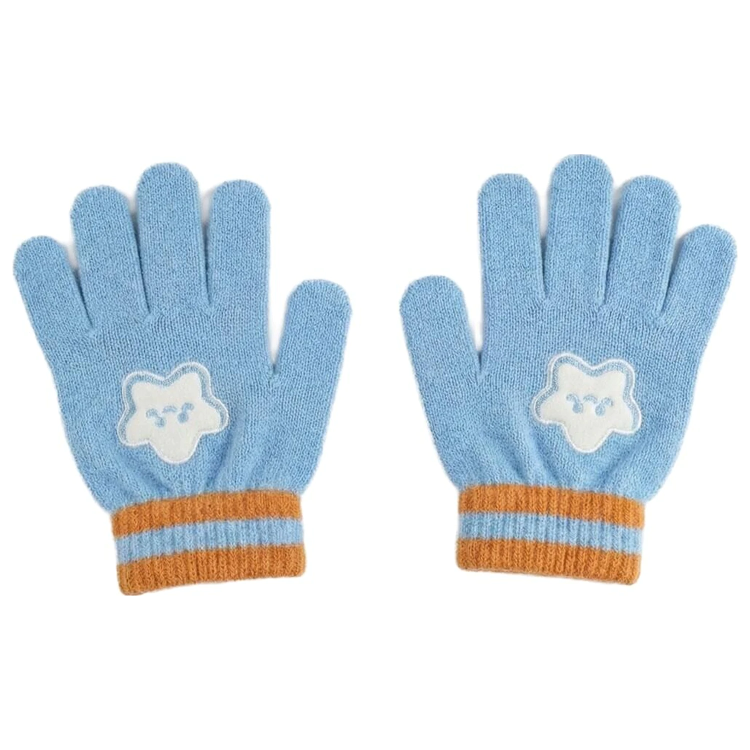Bluey winter set snood hat gloves product photo