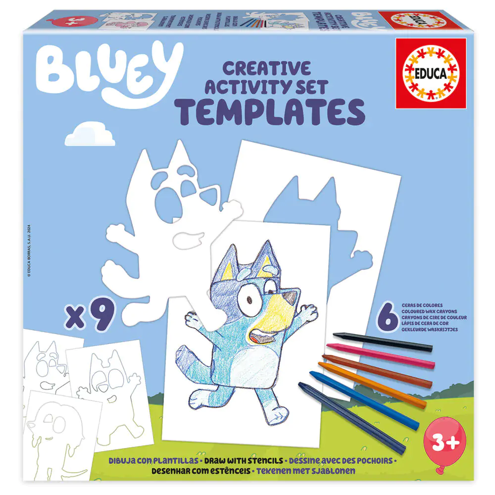 Bluey Creative Activity Set Templates | Fanbase Europe