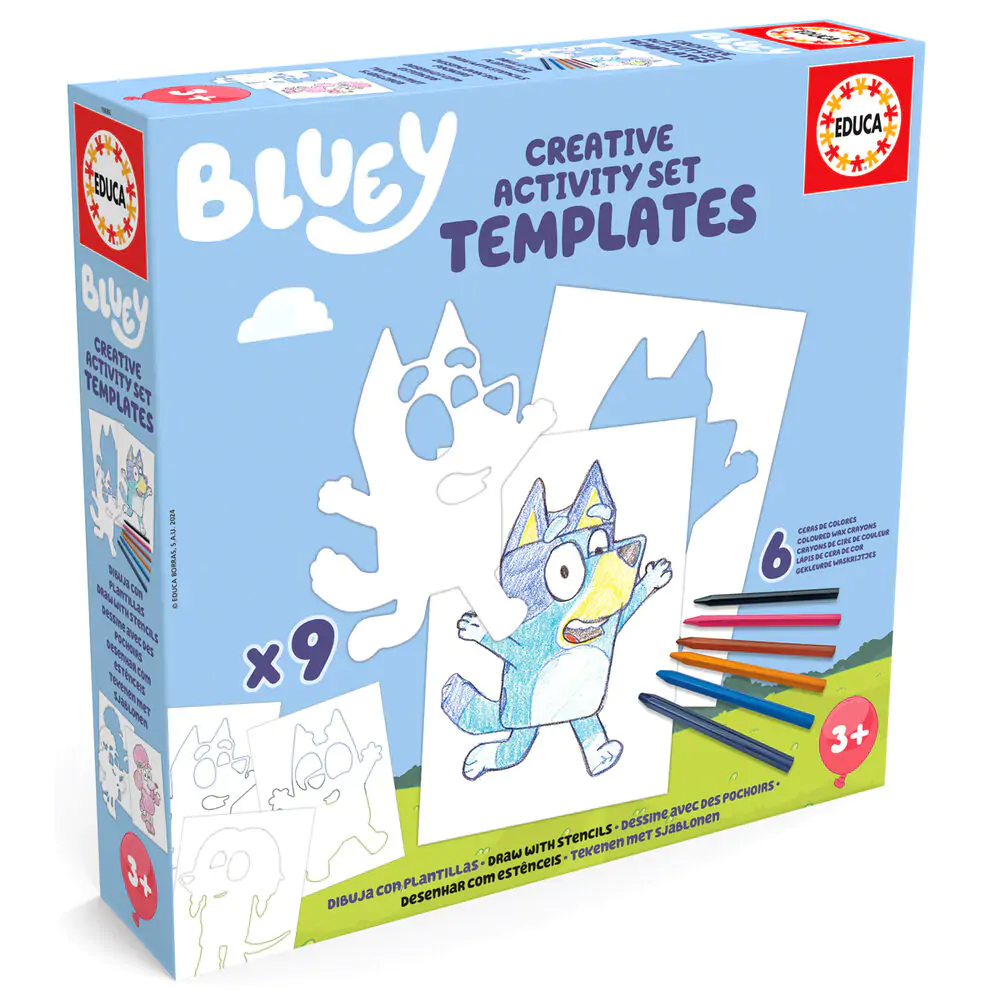 Bluey Creative Activity Set Templates | Fanbase Europe