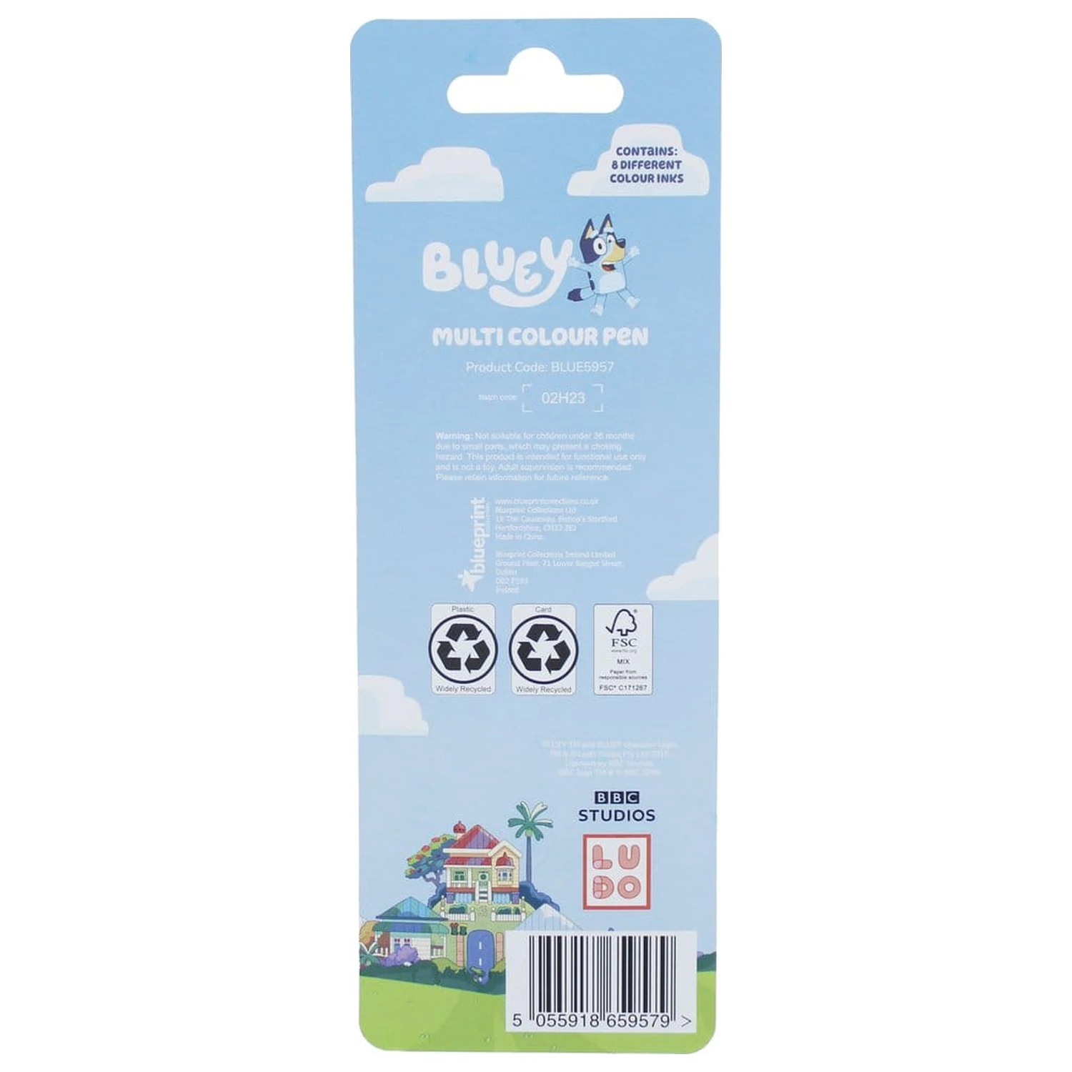 Bluey Multi Colour Pen product photo