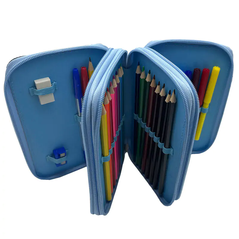 Bluey filled triple pencil case product photo
